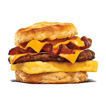 Bacon, Sausage, Egg, & Cheese Biscuit