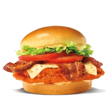 Fiery Bacon Royal Crispy Chicken