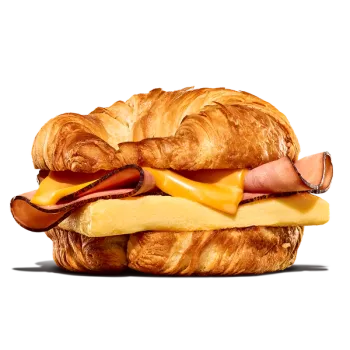 Ham, Egg, & Cheese Croissan'wich