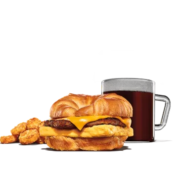 Sausage, Egg & Cheese Croissan'wich Meal